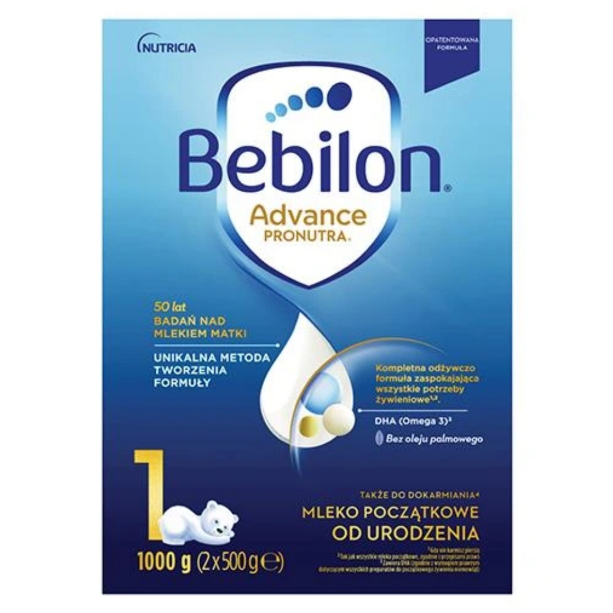 Mleko Początkowe Advance 1 Babilon 2x500g