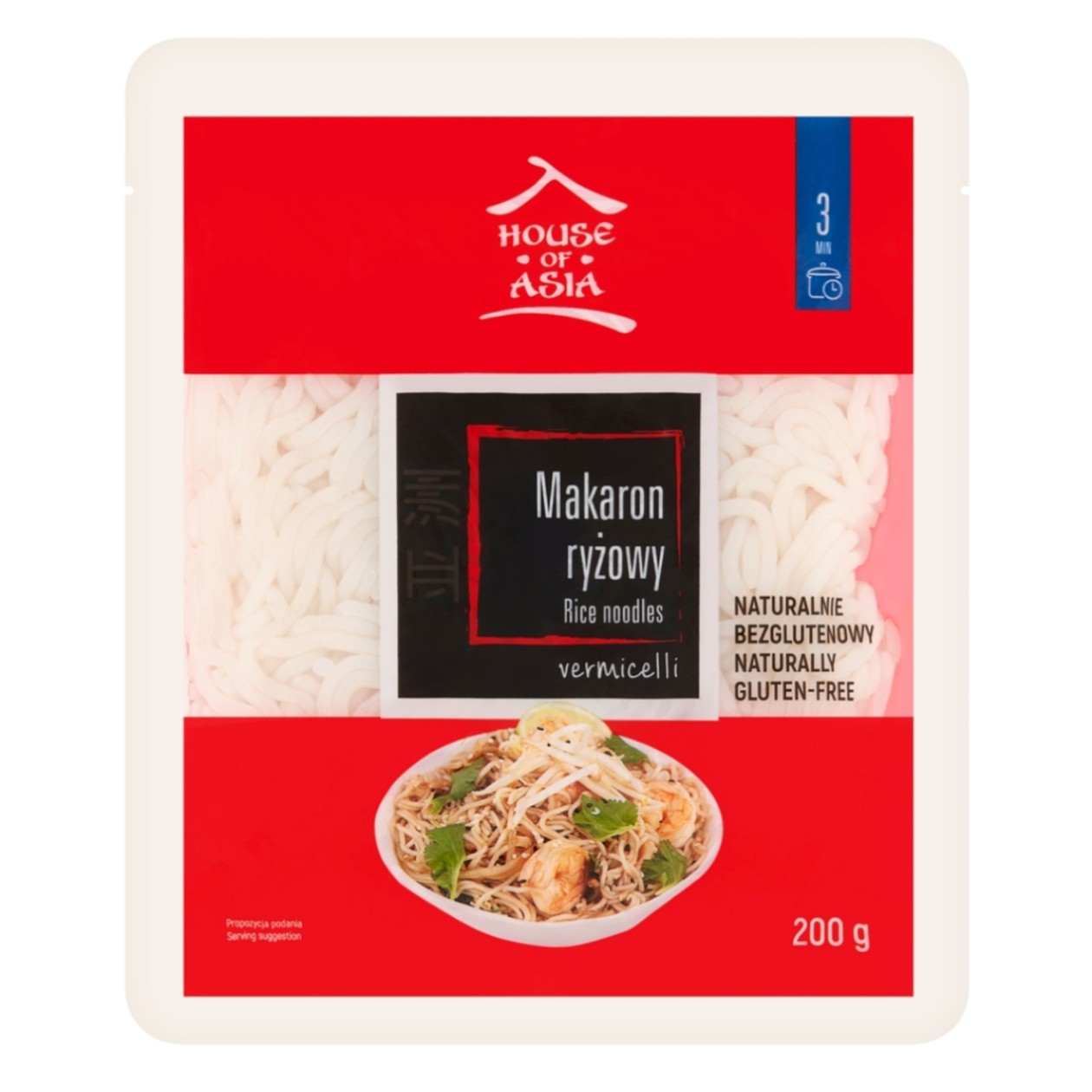 Makaron Ryżowy Vermicelli House of Asia 200g