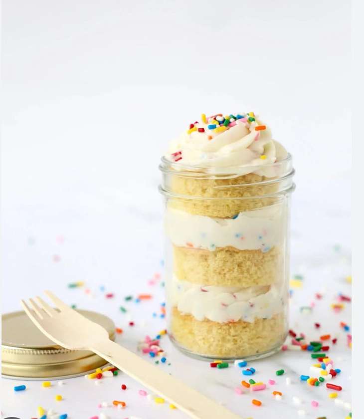 Vanilla Cake Parfait