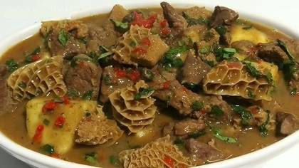 Hot Goat Meat Assorted Ukodo Pepper Soup