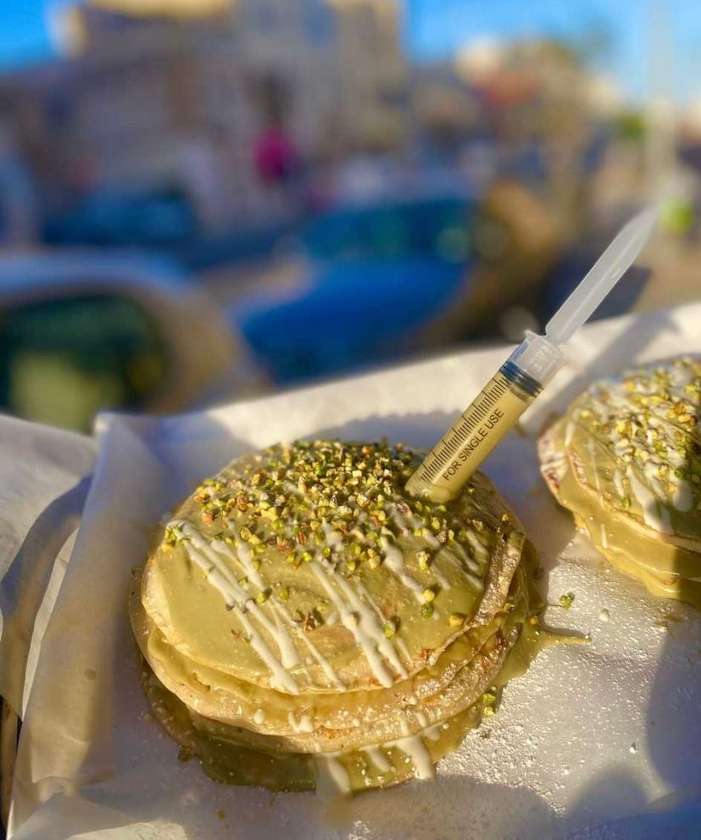 Pancake 🥞 ( Pistachio )