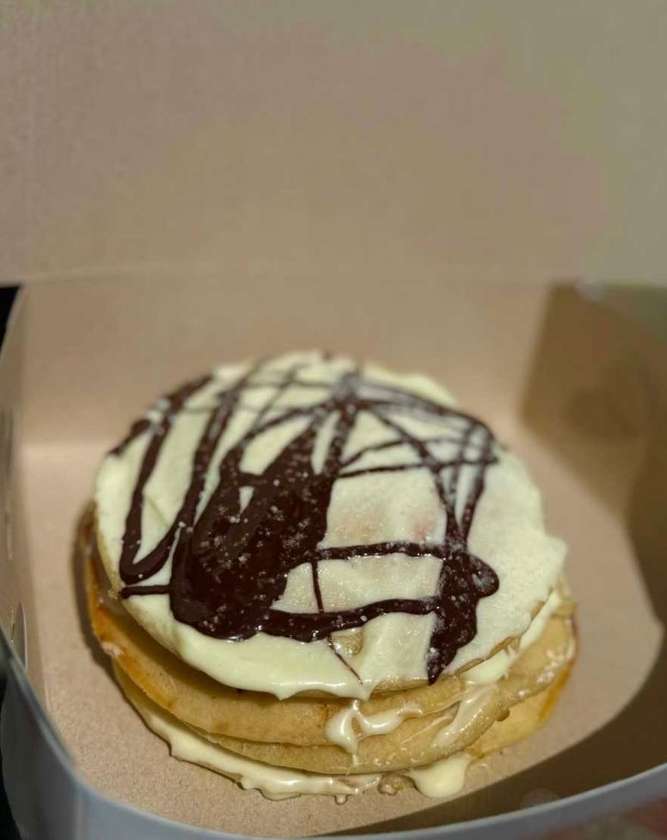Pancake 🥞 ( White choclate )