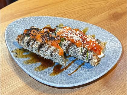 Rice dog з лососем