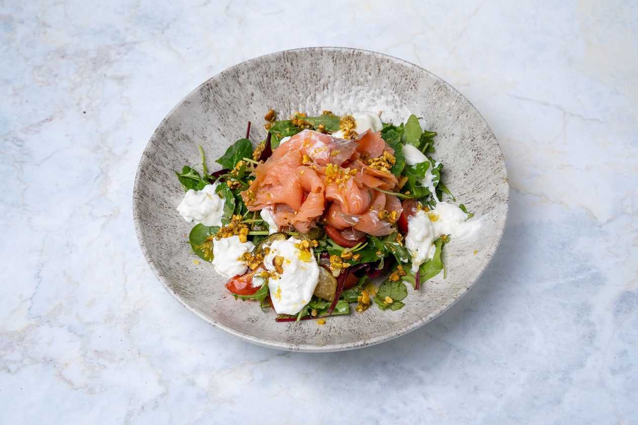 Smoked Salmon Salad
