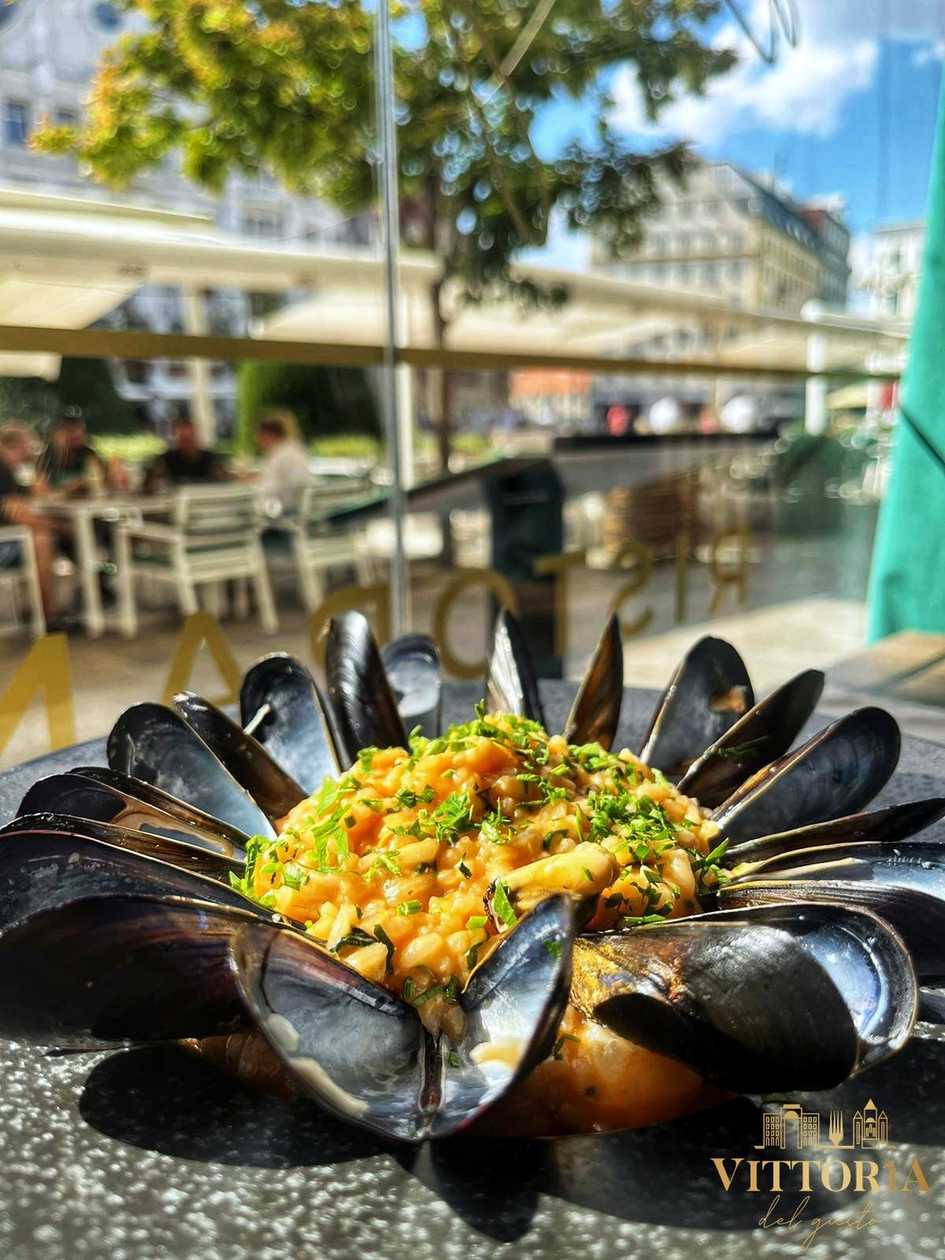 Risotto cu fructe de mare