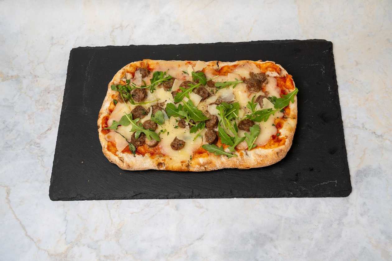 Italian Sausage Pinsa