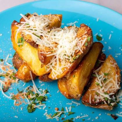 Browned Potatoes with Parmesan