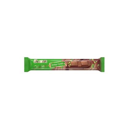 Ülker Stiks Czekolata Mleczna Z Pistacjami 14g