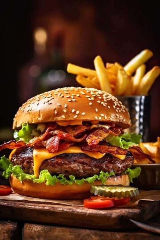 Meniu Big Bacon Burger