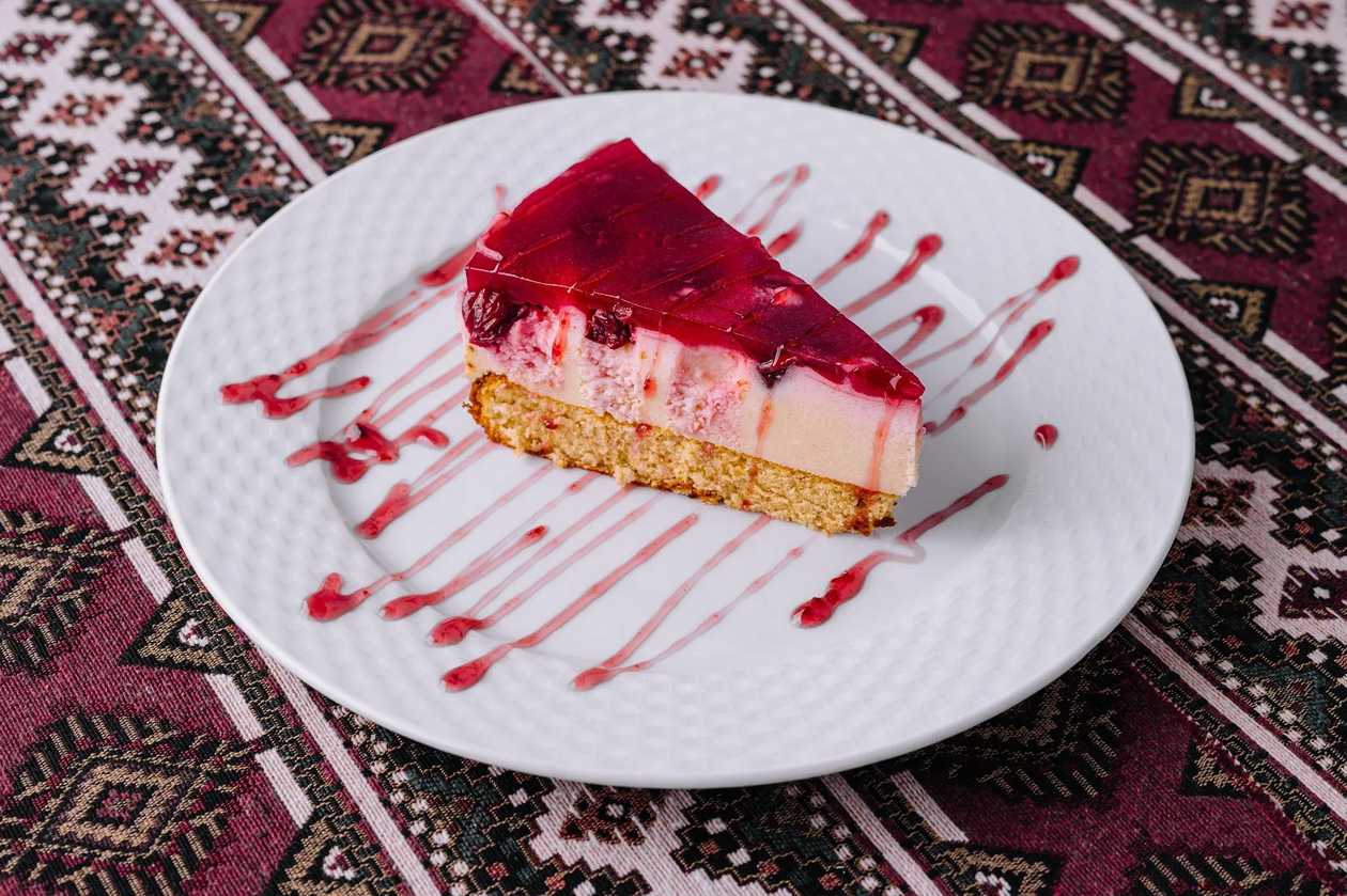 Sour Cherries Cake