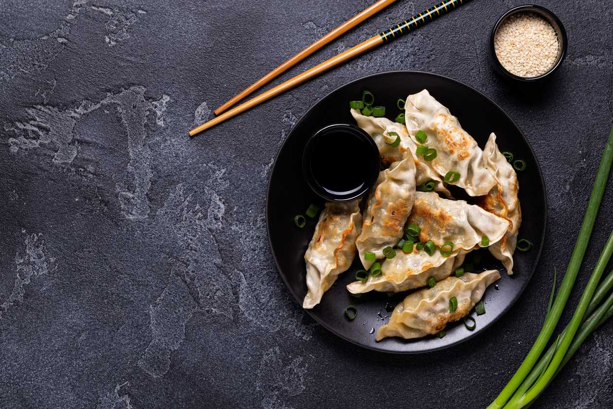 Chicken and Prawn Gyoza