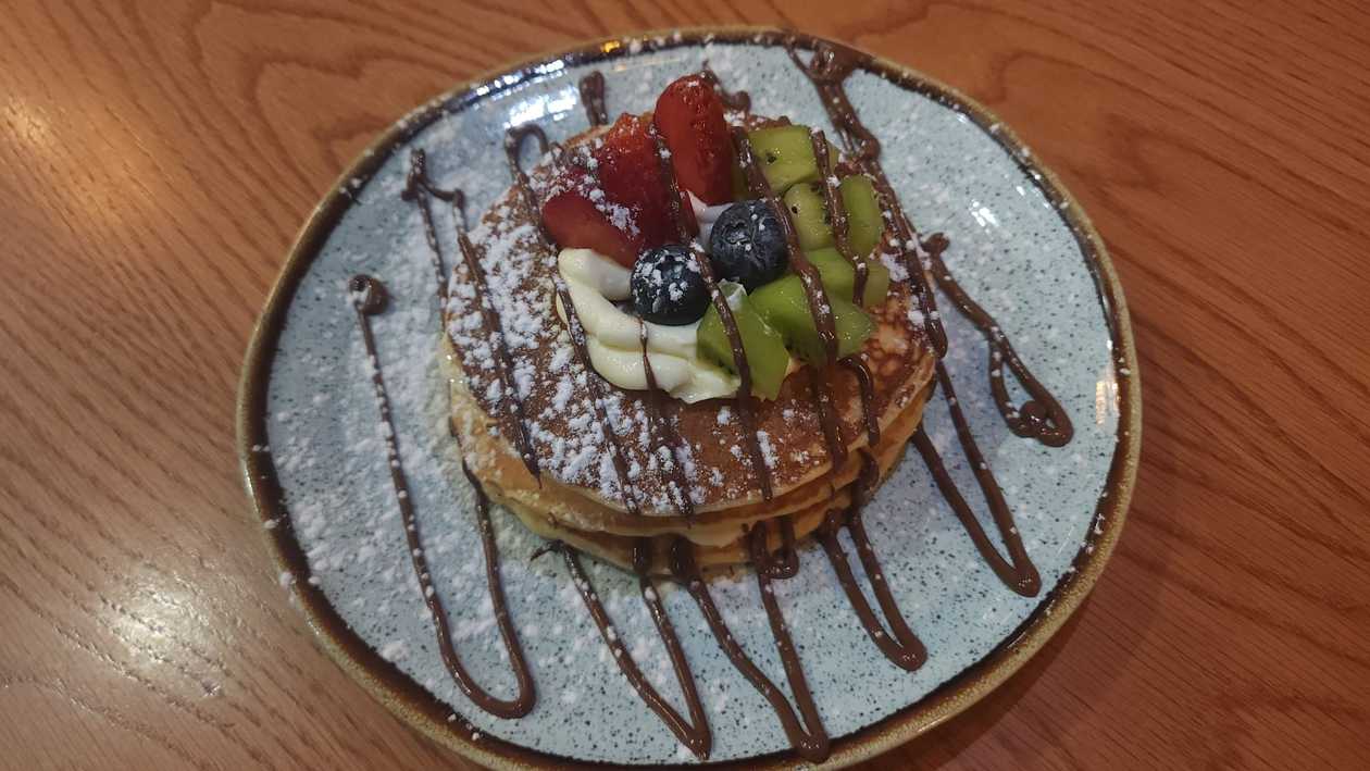 Panquecas com Nutella