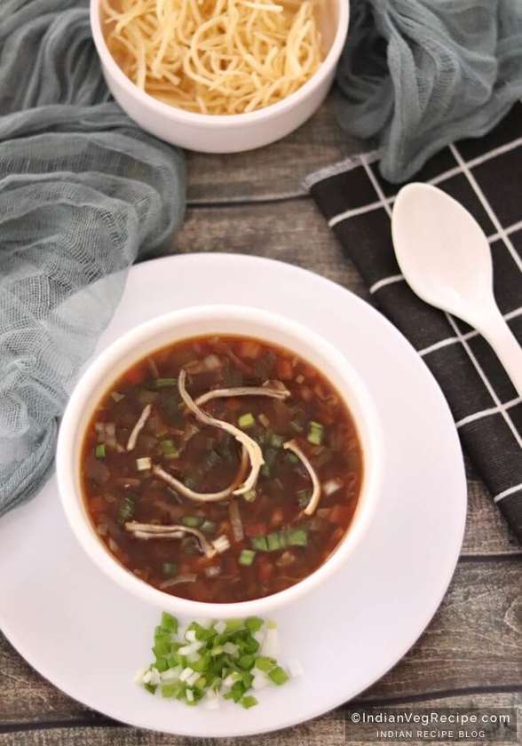 CHICKEN MANCHOW SOUP