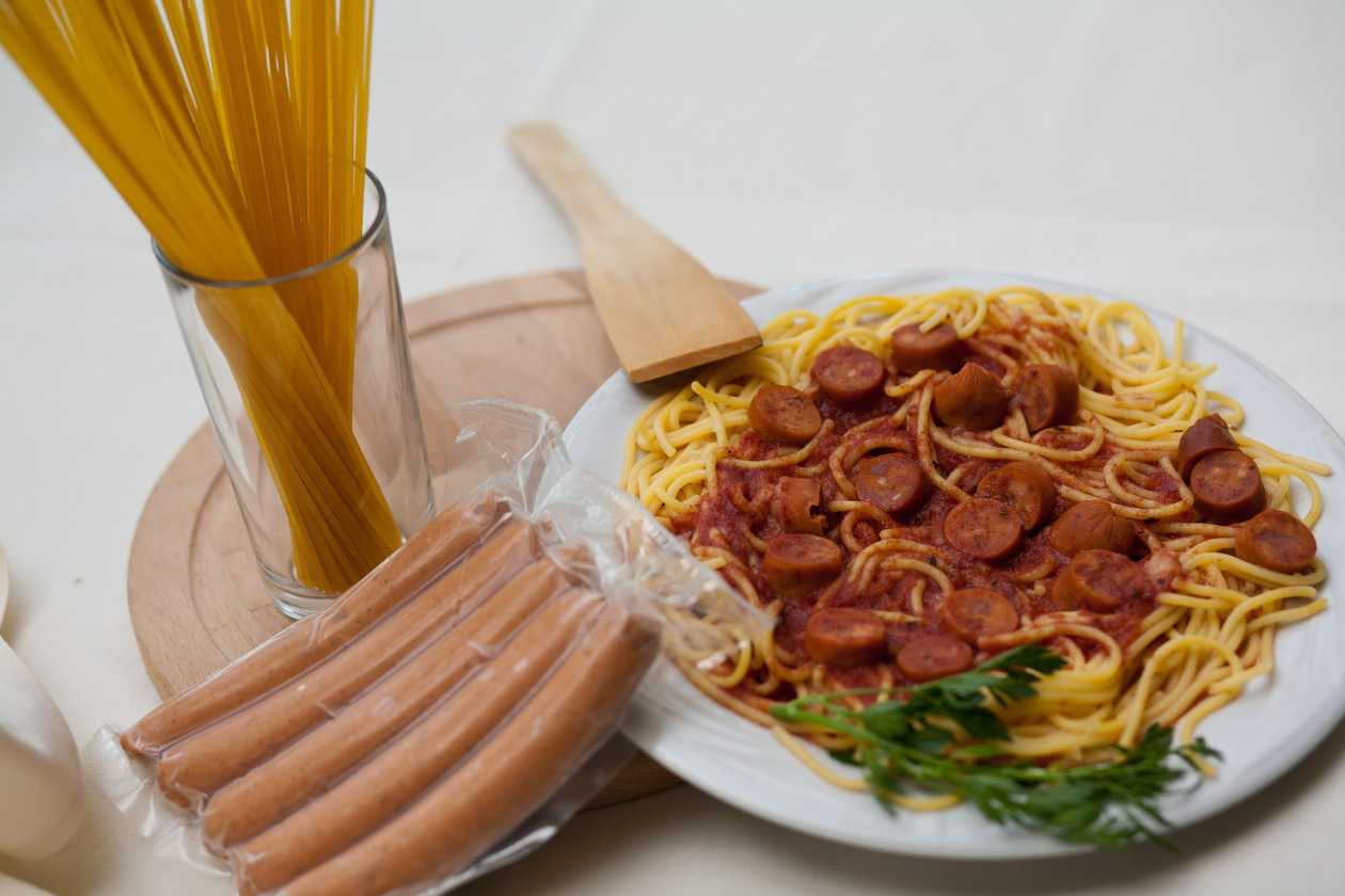 Italian Spaghetti with Sweet Sauce