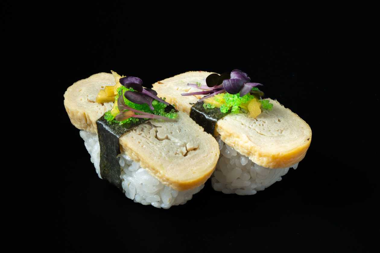 002 Japanese Omelette Nigiri