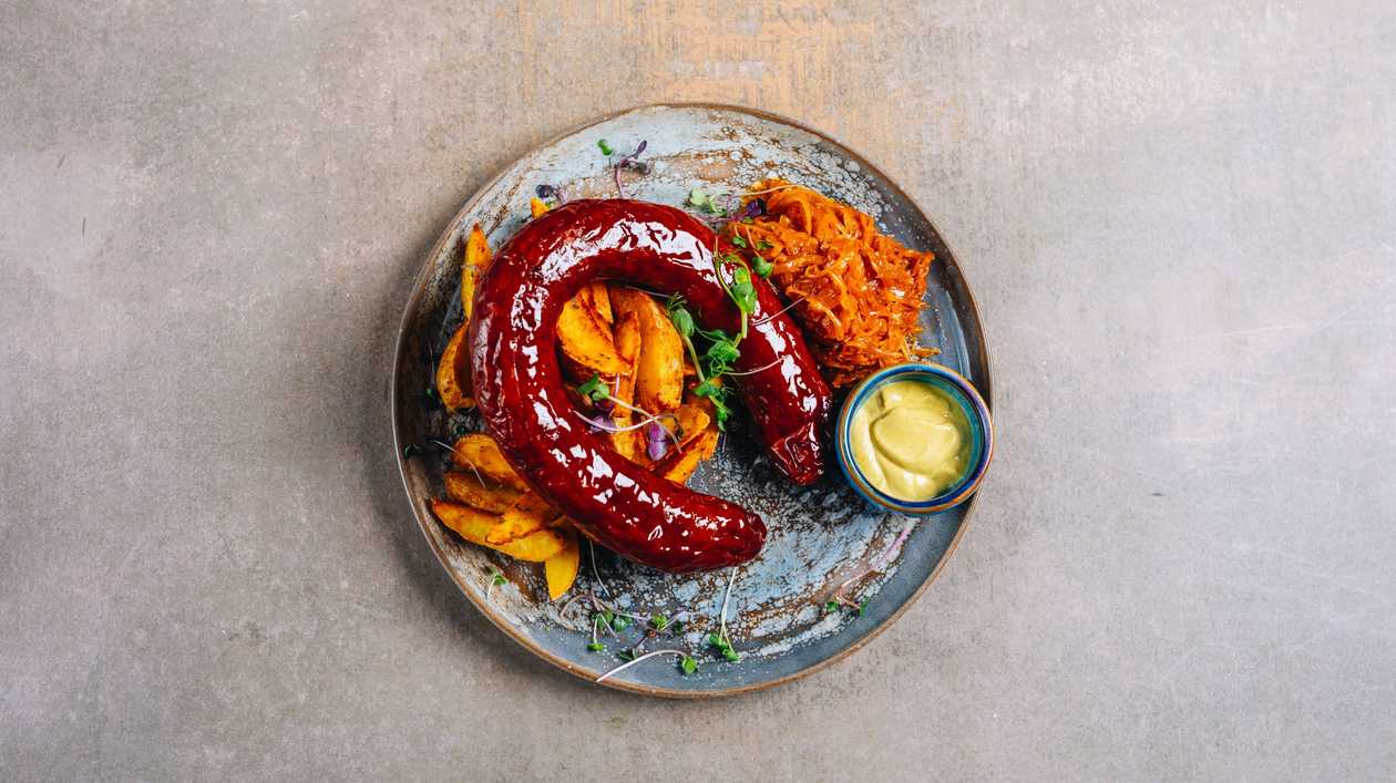 Grilled Kraków sausage