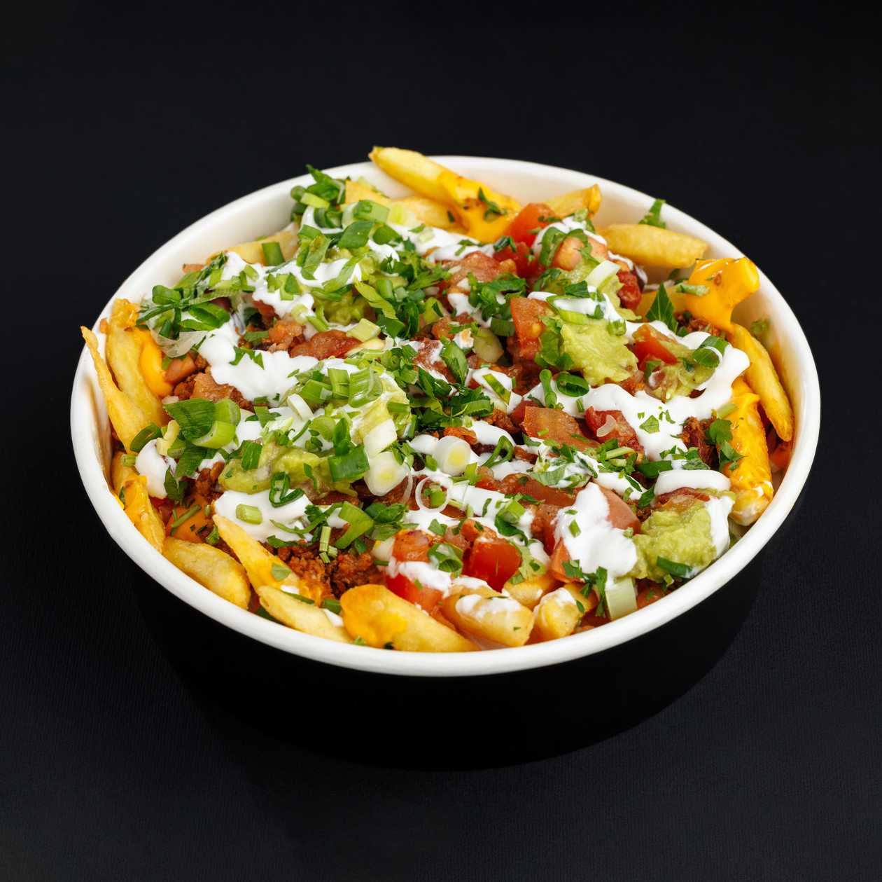 Mexican Bowl Fries Quesso