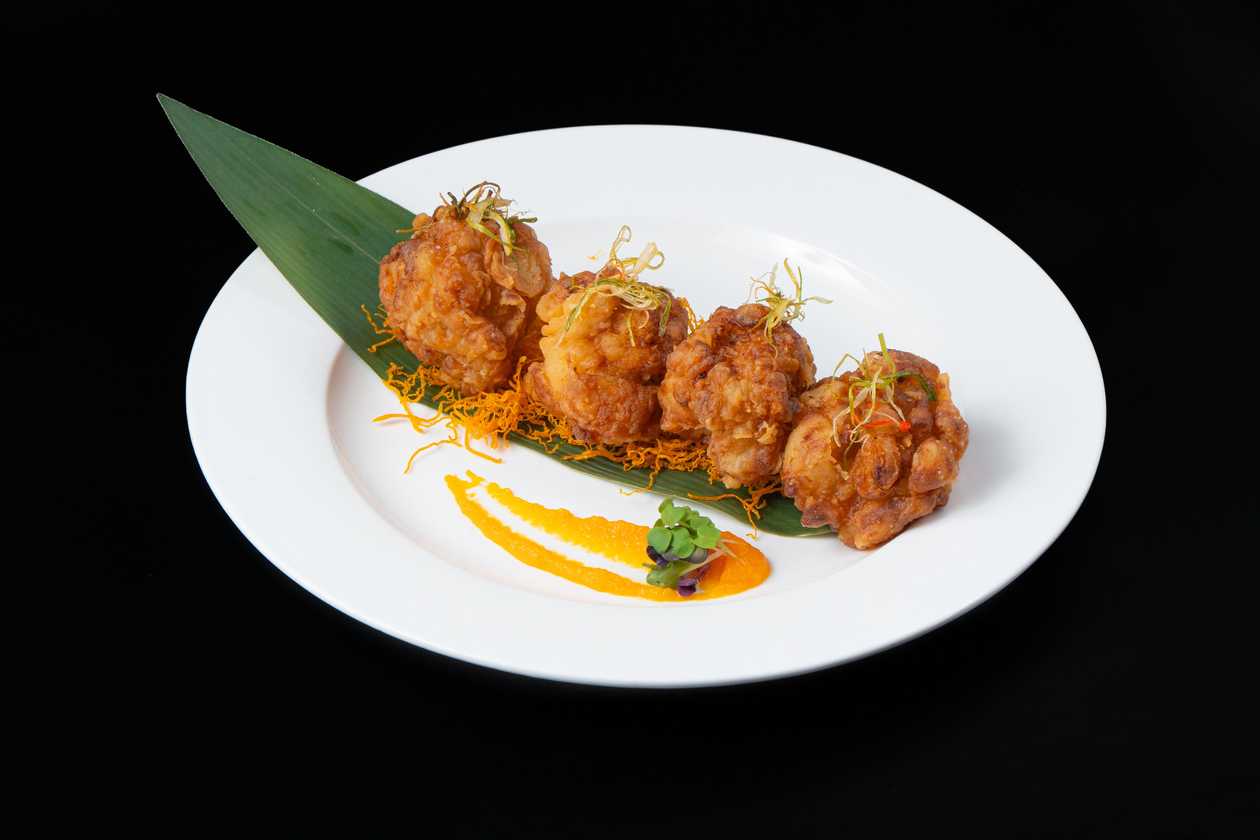 0066 Thai Golden Shrimp Balls Plate