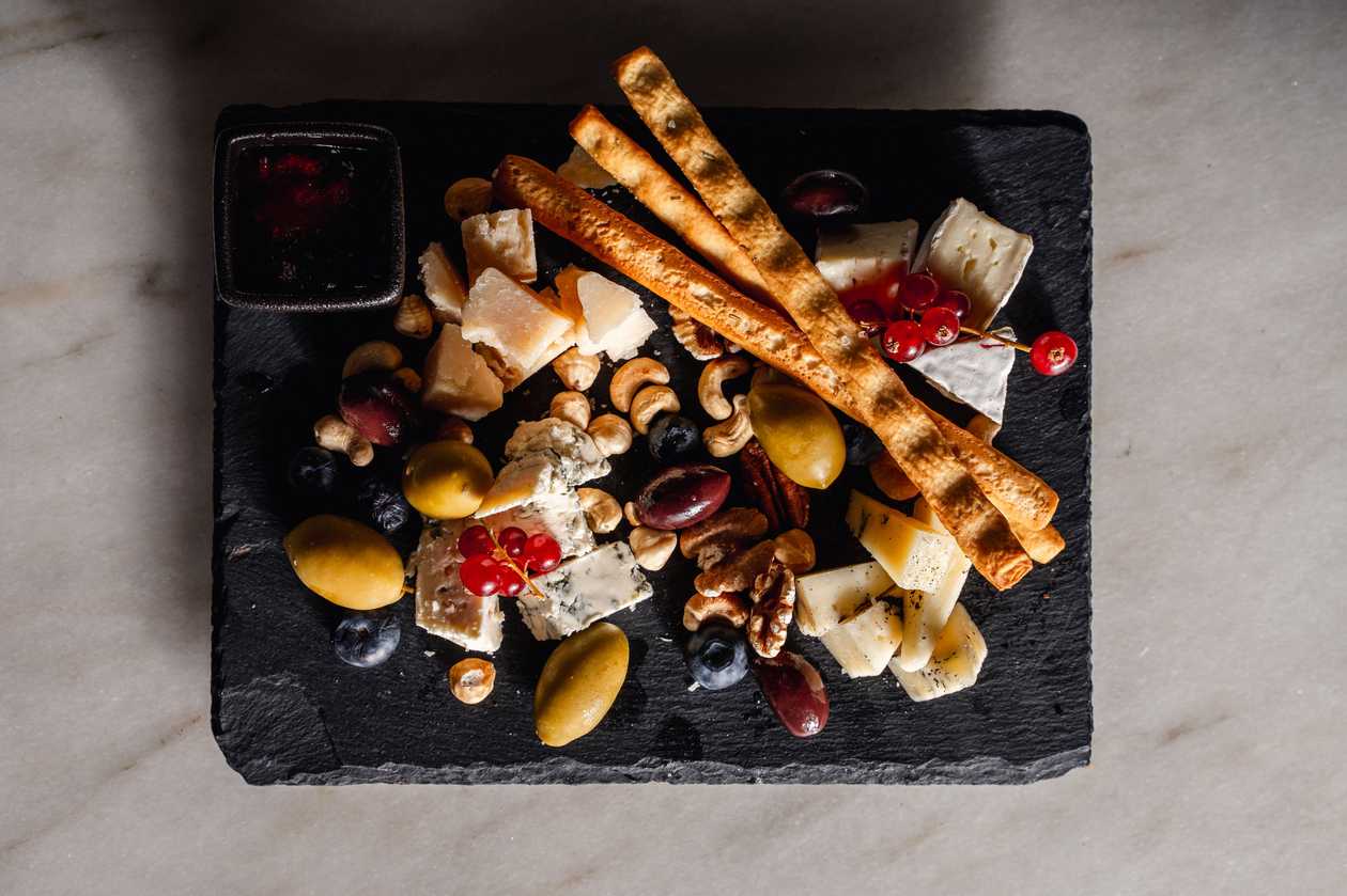 Cheese assortment