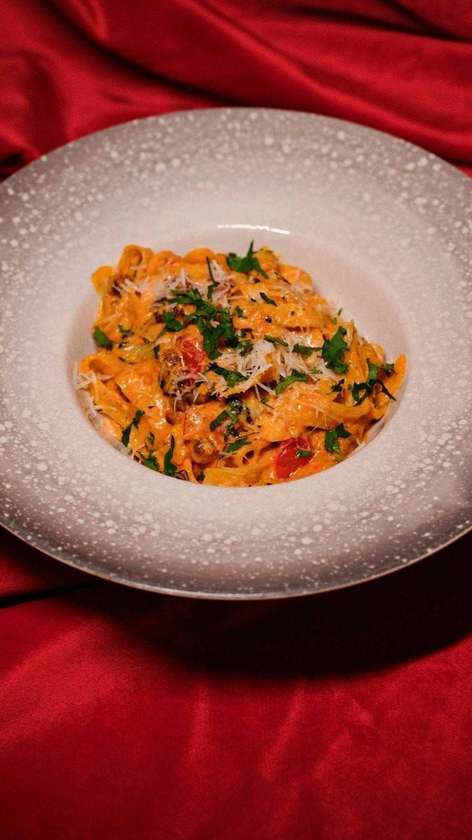 Tagliatelle with Shrimps