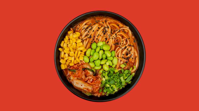 Kimchi Ramyeon (Vegan)