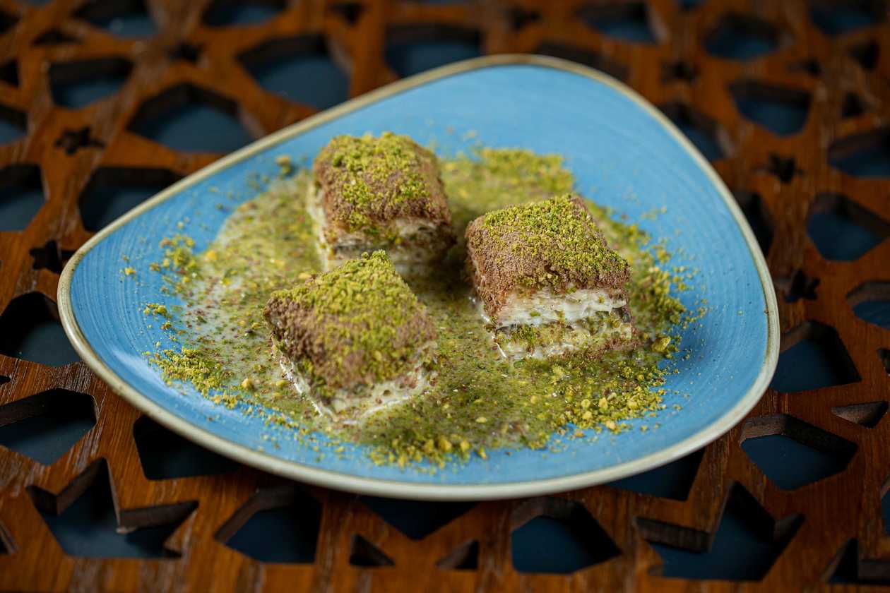 Baklava with Milk