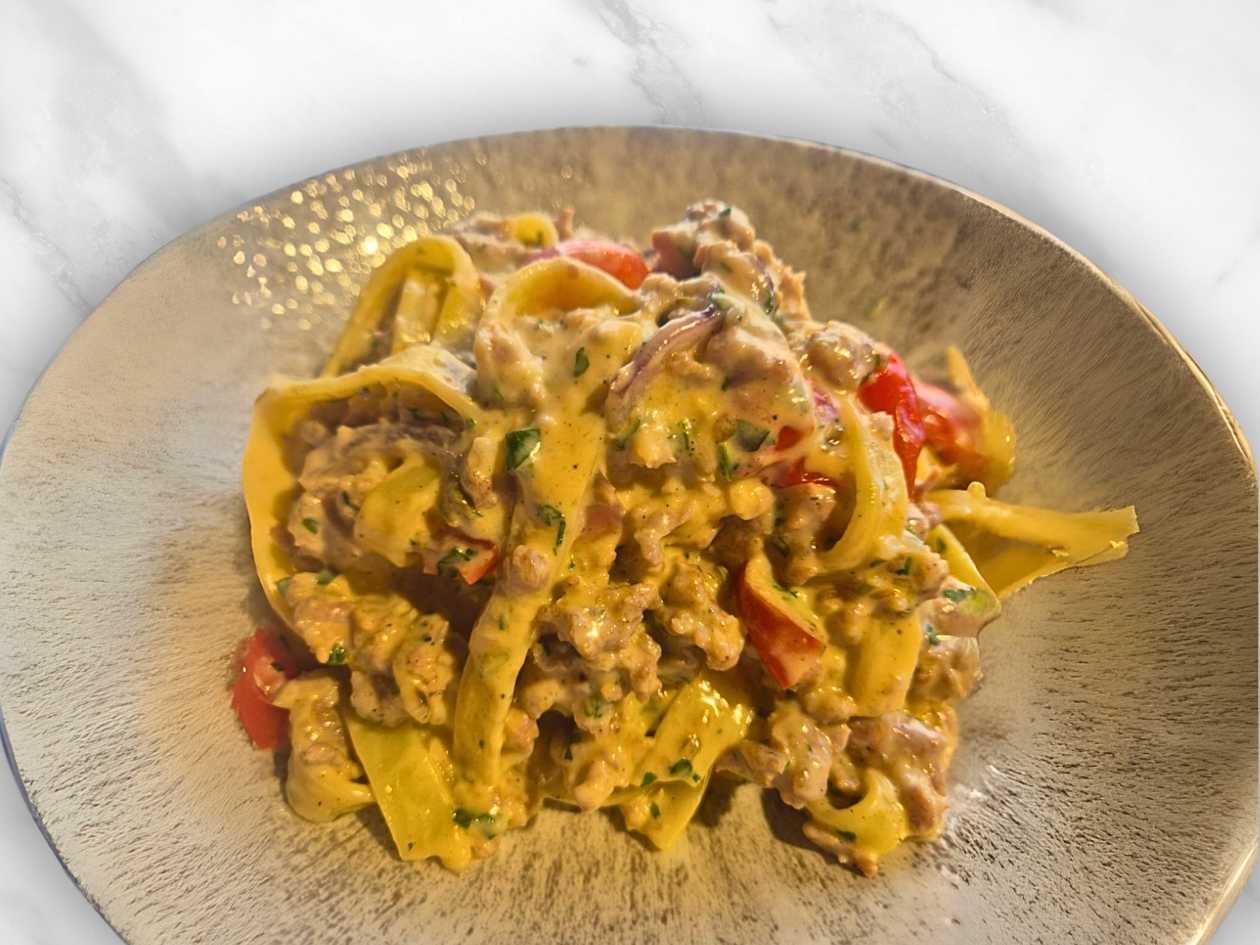 Italian Sausage Ragu' Pasta