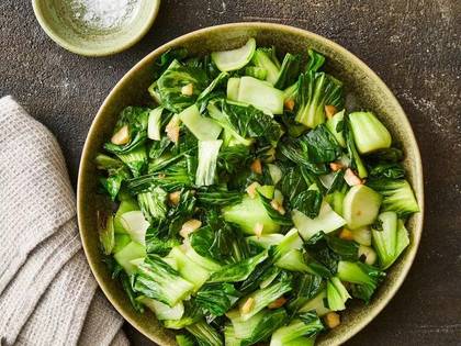 Stir fry Pak choy