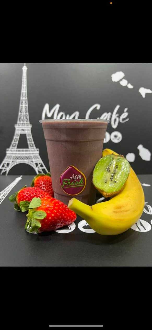 Smoothie de Açaí Vegano sem Gluten