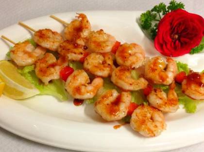 Ebi Yaki (2 Espetos)