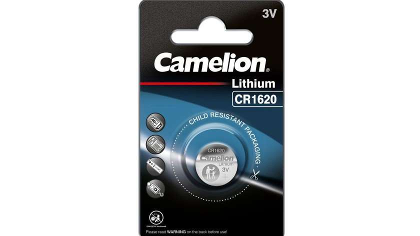 Camelion 3V CR1620 Batareya