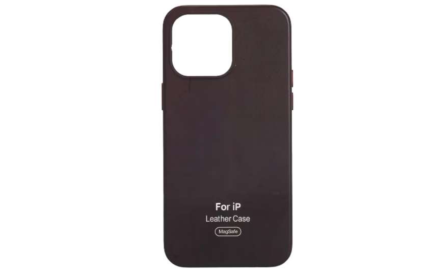 İpone 15 Leater Case Mag Safe Purple (Qapaq 358)