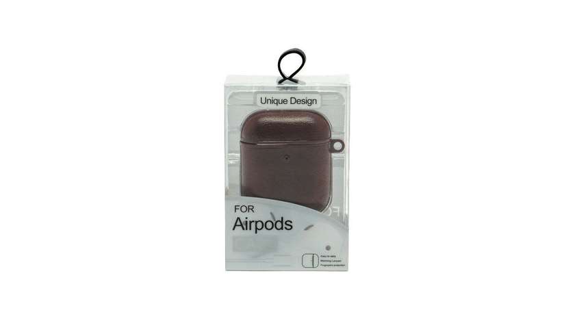 For Airpods 2 Case ( Qəhvəyi̇ Uni̇que Desi̇gn)