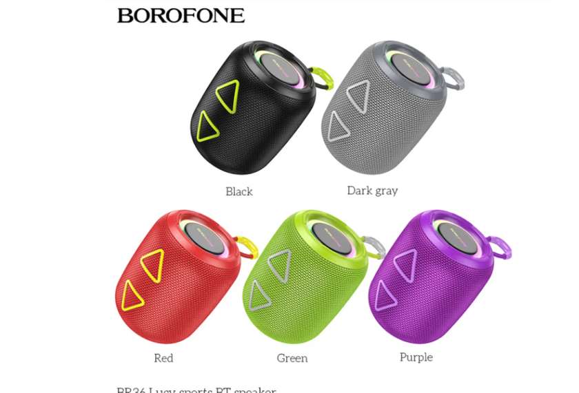 Borofone Br36 Bənövşəyi̇ Bluetooth Kalonka
