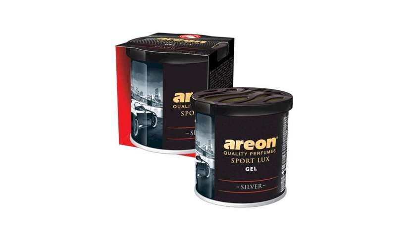 Areon Sport Lux 80qr Silver Gel (Qutu)