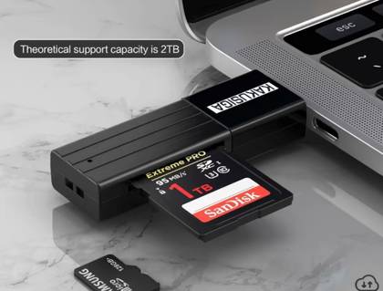 Kakusiga Ksc-749 2tb Sd Card Holder Usb2 (Riader)