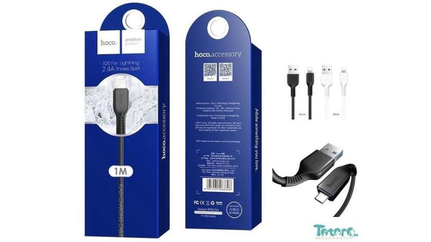 Hoco X20 Usb to Lightning Kabel