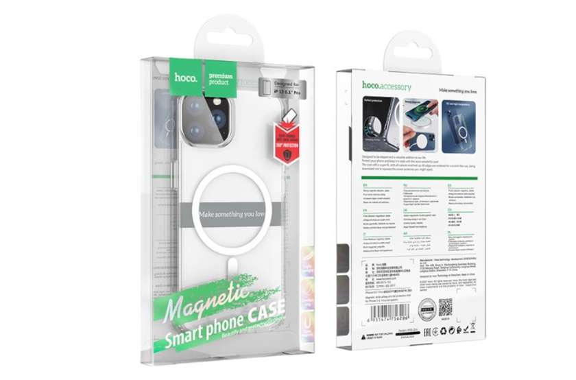 Hoco İphone 13 Pro Magneti̇c Şəffaf Case