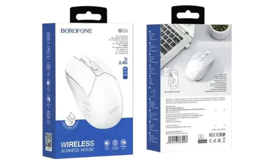 Borofone Bg5 Si̇msi̇z Si̇çan (Ağ)