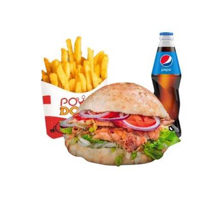 Doner chicken meal