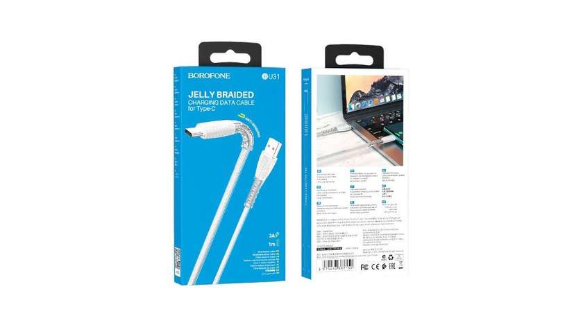 Borofone Bu31 Usb to Type-c 3a