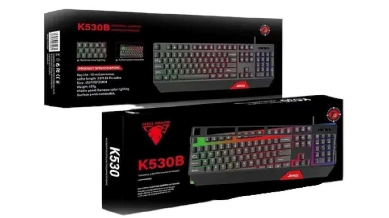 Jedel K530b Gaming ( Simli işıqlı Klaviatura)