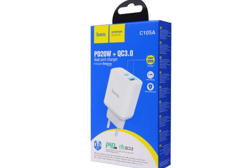 Telefon Adapteri Başlıq Hoco C105a Pd Vs Usb 20w