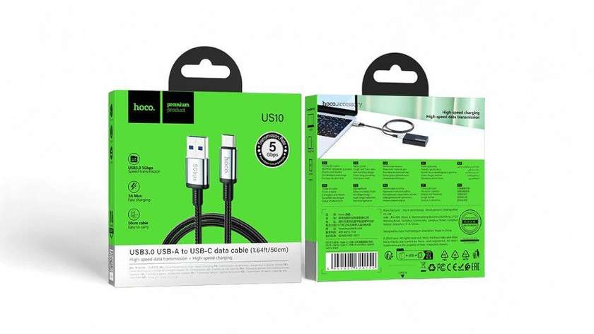 Hoco US10 Type-C to Type-C Kabel