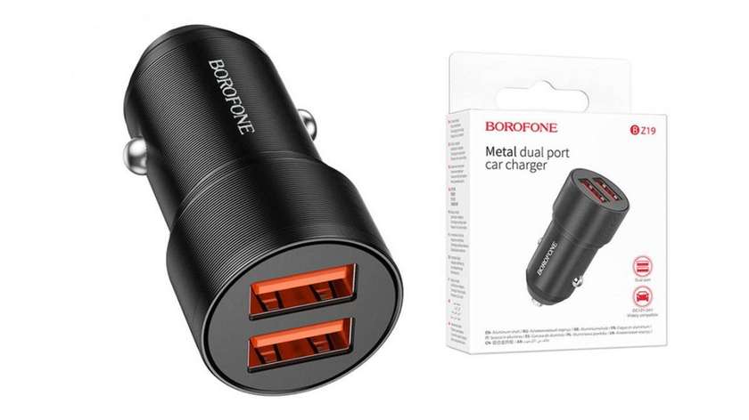 Borofone Bz19 2 Port Avto Başliq 2.4A
