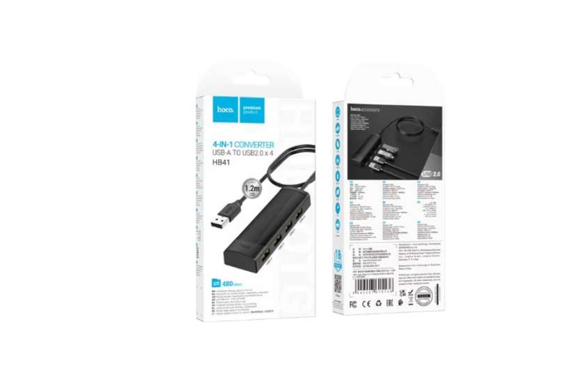 HOCO HB41 4 in 1 USB HUB
