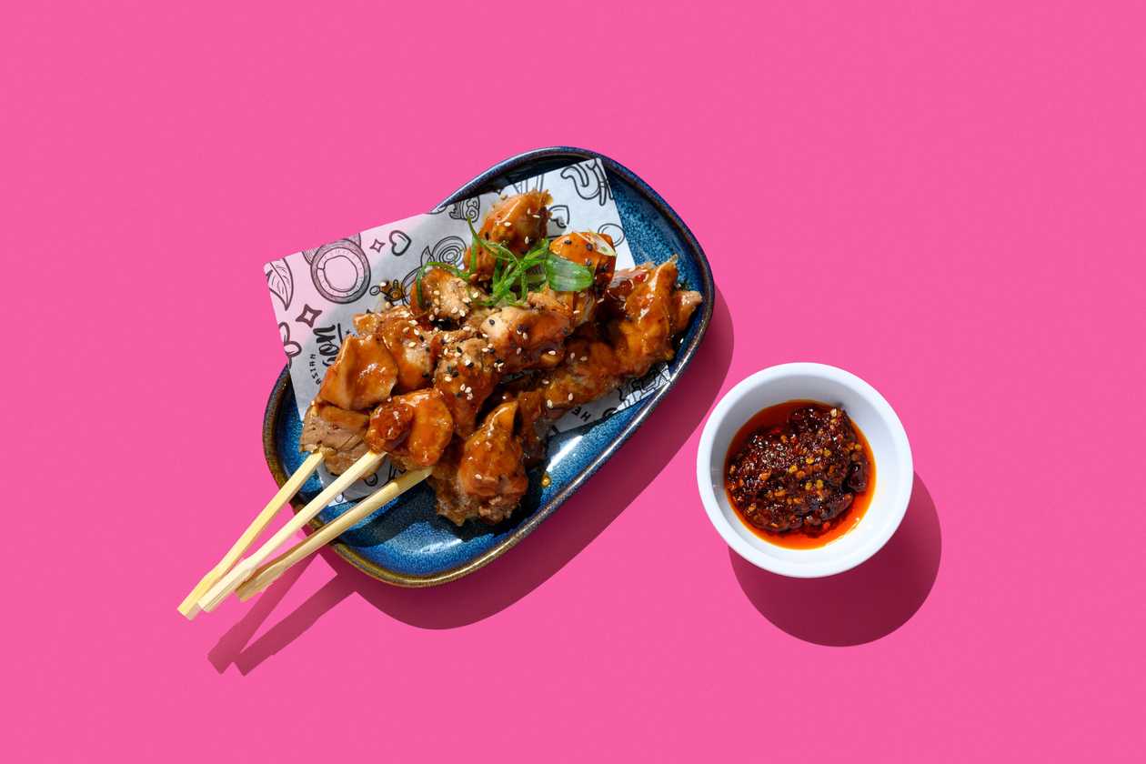 Chicken Skewers, 3 Pieces