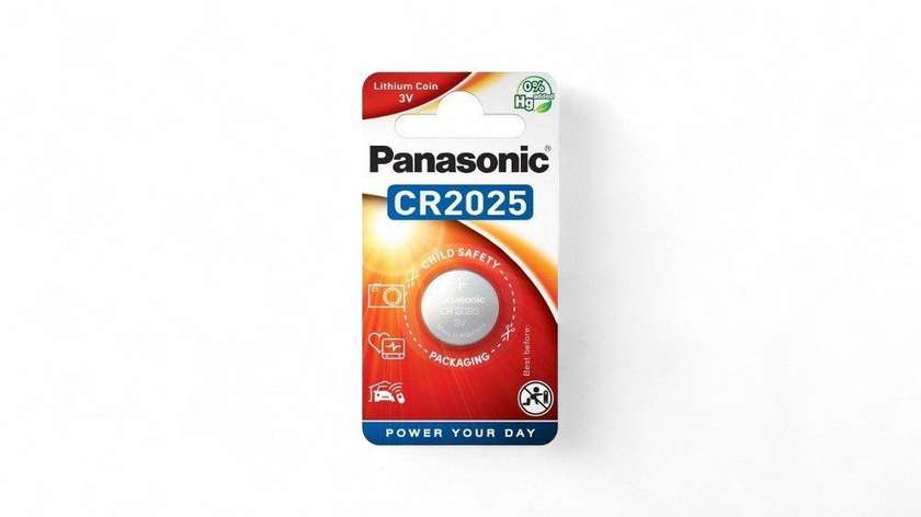 Panasonic 3V Litium CR2025 Batareya