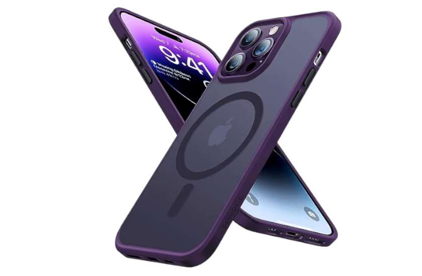 Iphone 14 Purple Mag Safe (Qapaq 368)
