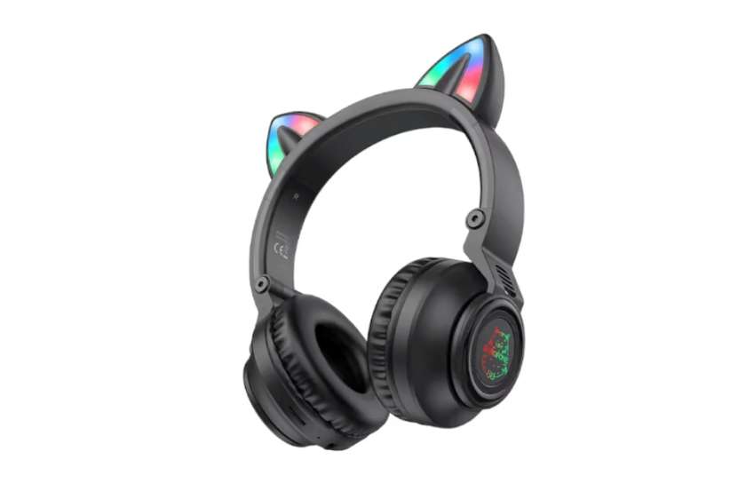 Borofone B018 Simsiz Qara (Böyük Qulaqlıq)